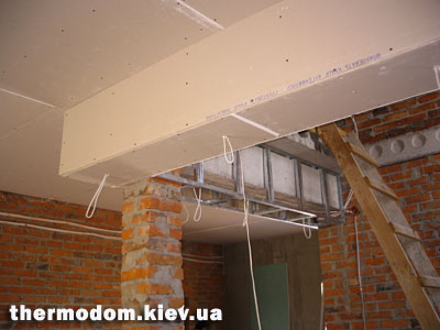 Балка из гипсокартона