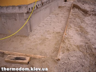 Опалубка для отмостки