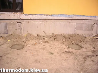 Кріплення колони до бетонної основи