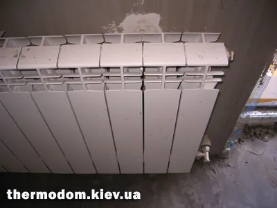 Радиатор отопления в термодоме